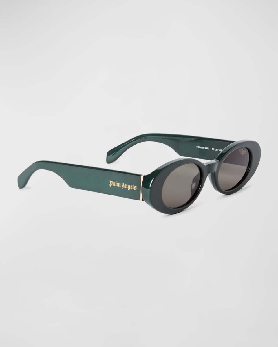 Gilroy Oval Acetate Sunglasses